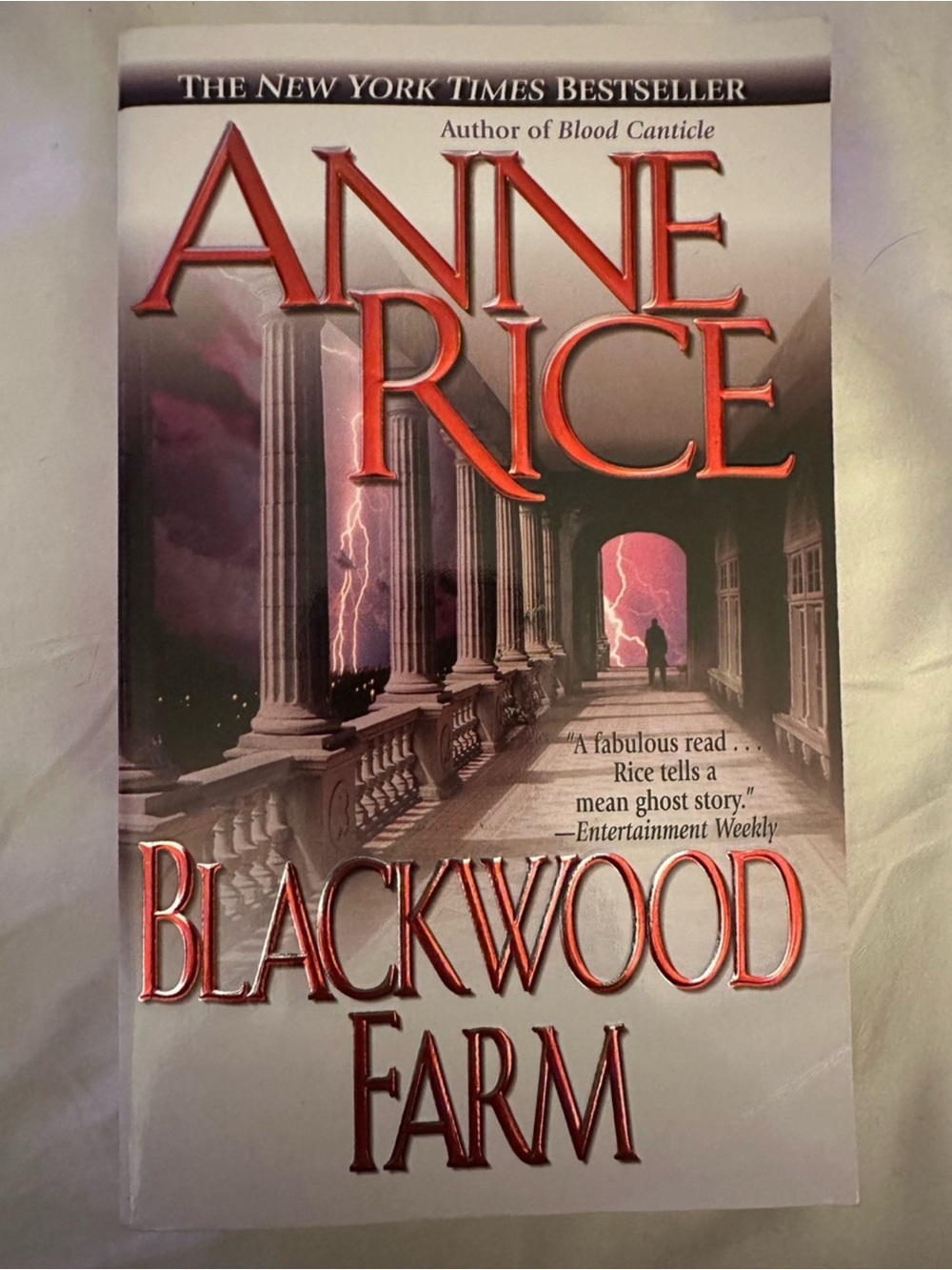 Blackwood Farm Paperback - Red Accent Cover